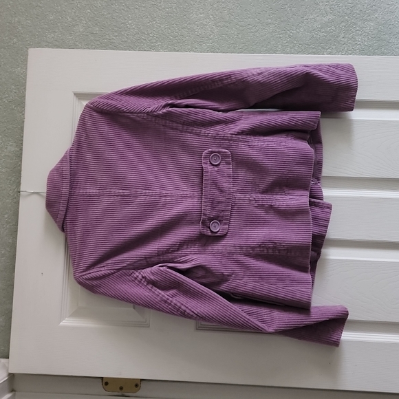 Vintage Gap Corduroy Y2K  LAVENDER  Jacket SZ Small - Picture 12 of 15